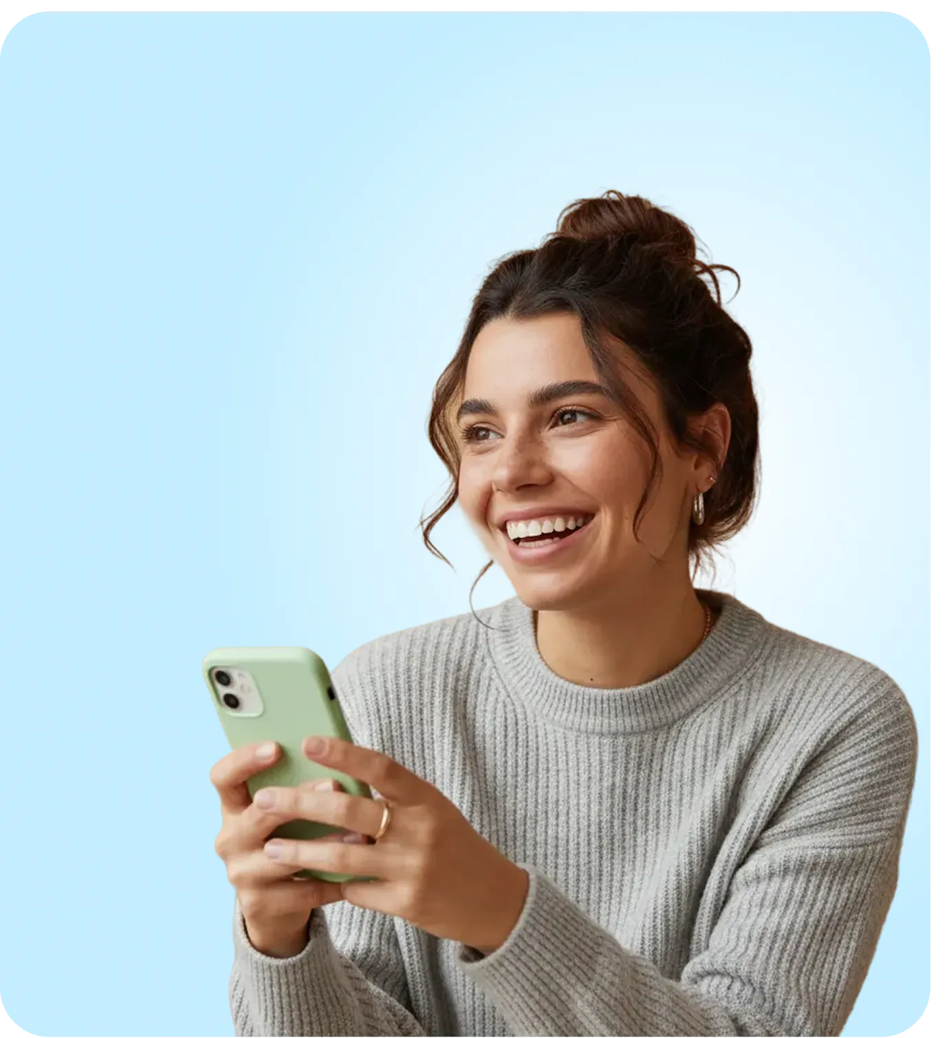 Customer comparing loans